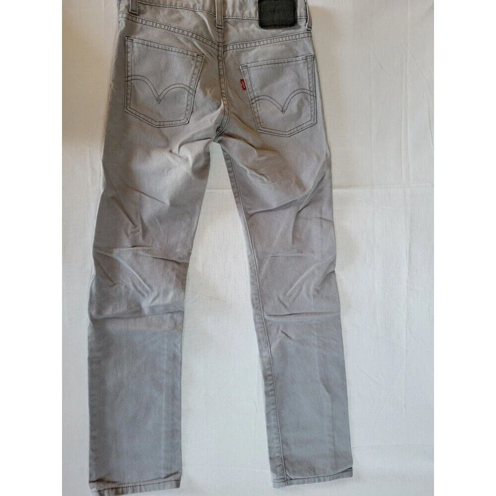 Levi's 510 Super Skinny Men's Jeans Size 14 Regular 27x27 Gray Denim